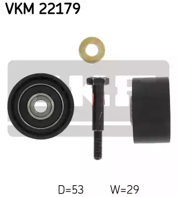 Ролик зубчатого ремня SKF VKM22179