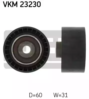 Ролик зубчатого ремня SKF VKM23230