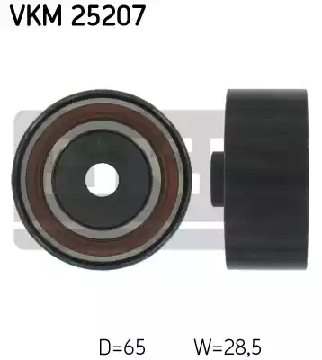 Ролик промежуточный ремня SKF VKM25207