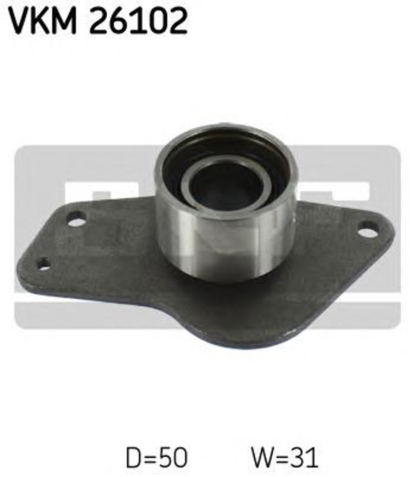 Ролик промежуточный ремня грм SKF VKM26102