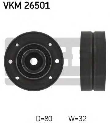Ролик зубчатого ремня SKF VKM26501