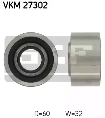 Ролик зубчатого ремня SKF VKM27302