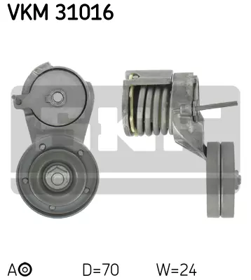 Натяжитель приводного ремня SKF VKM31016