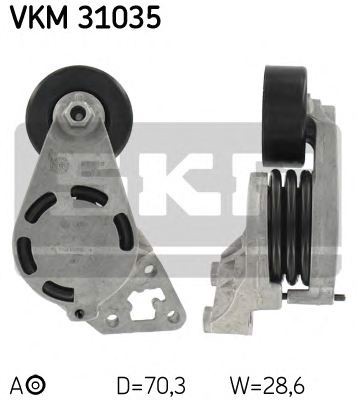 Натяжитель приводного ремня SKF VKM31035
