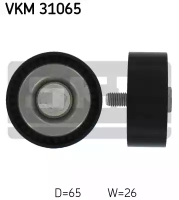 Ролик промежуточный поликлинового ремня SKF VKM31065