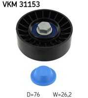 Ролик ручейкового ремня SKF VKM31153