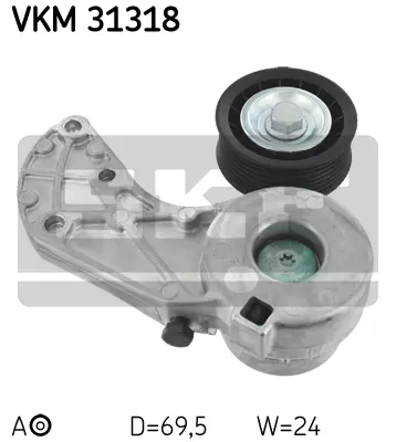 Натяжитель приводного ремня SKF VKM31318