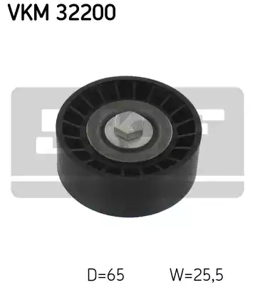 Ролик поликлинового ремня SKF VKM32200