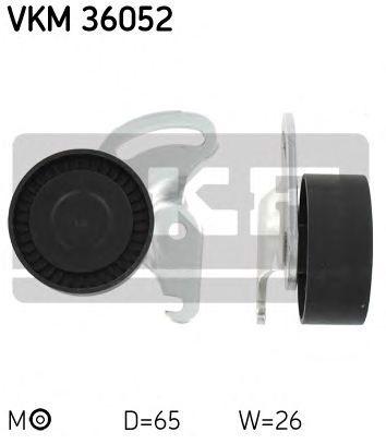 Ролик натяжной поликлинового ремня SKF VKM36052