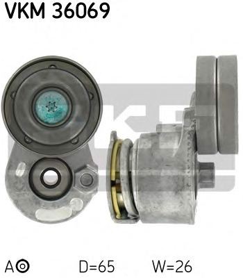 Натяжной ролик поликлинового ремня SKF VKM36069
