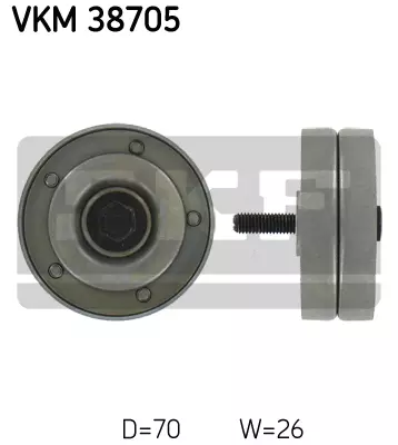 Ролик приводного ремня SKF VKM38705