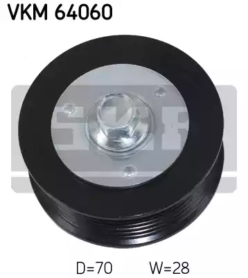 Ролик приводного ремня SKF VKM64060
