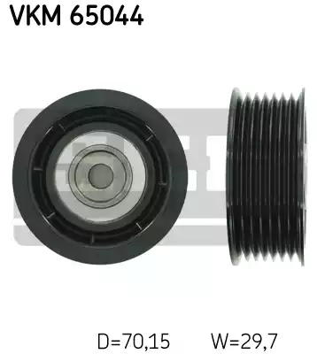 Ролик приводного ремня SKF VKM65044
