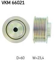 Ролик ручейкового ремня SKF VKM66021
