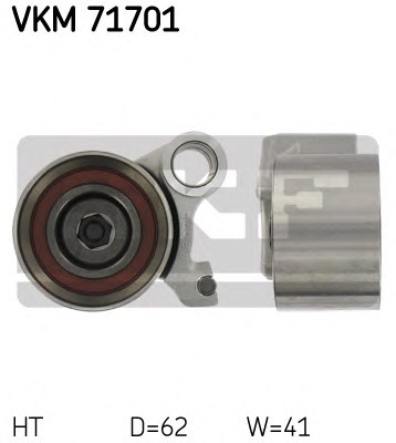 Натяжной ролик ременьа грм SKF VKM71701
