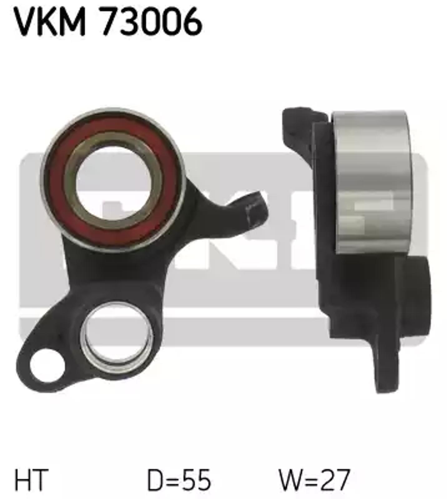 Ролик натяжной ремня грм SKF VKM73006