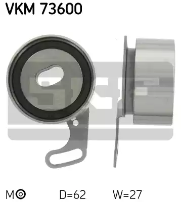 Натяжной ролик ременьа грм SKF VKM73600