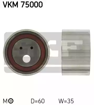 Натяжной ролик ременьа грм SKF VKM75000