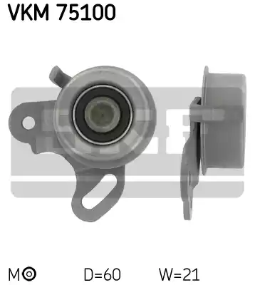 Натяжной ролик ременьа грм SKF VKM75100