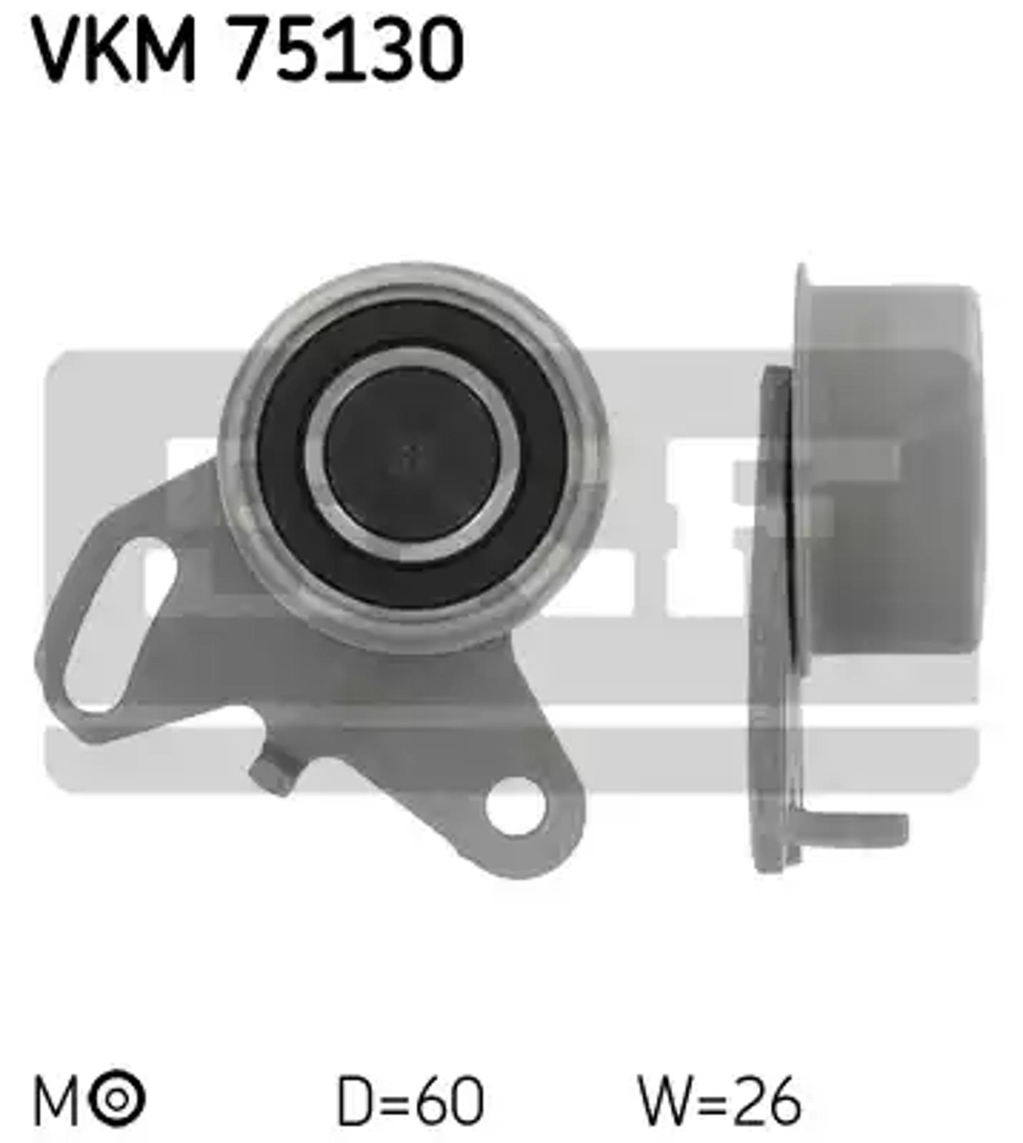 Ролик натяжной ремня грм SKF VKM75130