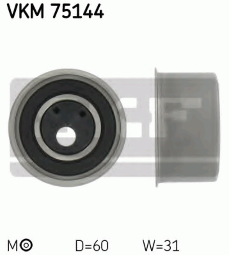 Натяжной ролик ремня грм SKF VKM75144