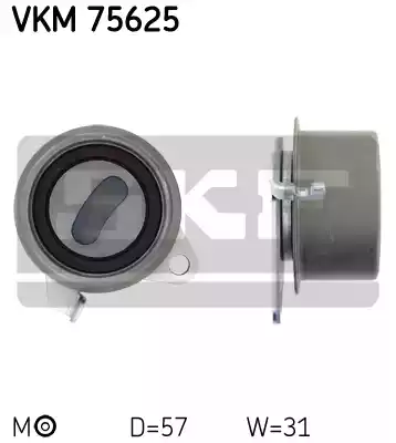 Ролик натяжной ремня SKF VKM75625