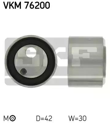 Ролик натяжной ремня грм SKF VKM76200