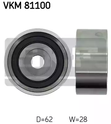 Ролик зубчатого ремня SKF VKM81100