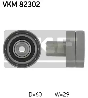 Ролик зубчатого ремня SKF VKM82302