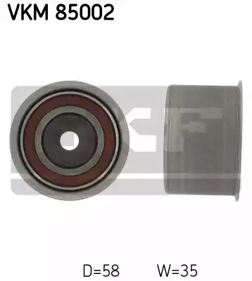 Ролик зубчатого ремня SKF VKM85002