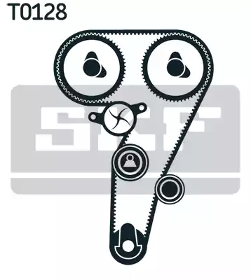 Комплект ремня грм SKF VKMA02183
