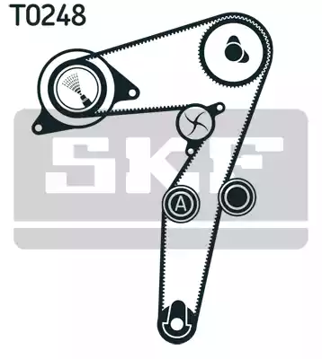 Комплект ремня грм SKF VKMA02193