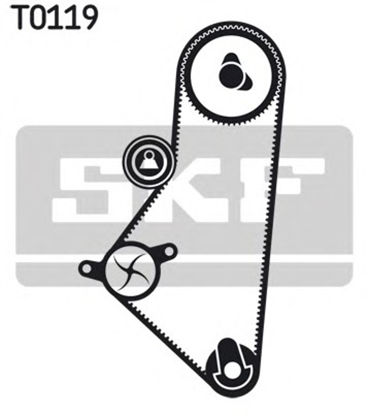 Комплект грм SKF VKMA03202
