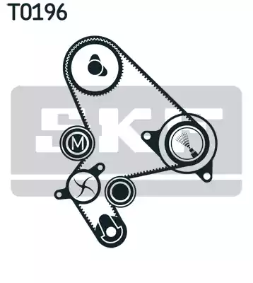 Комплект грм SKF VKMA03248