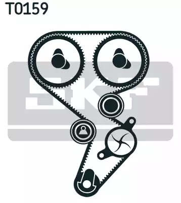 Комплект грм SKF VKMA06021