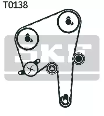 Комплект грм SKF VKMA06560