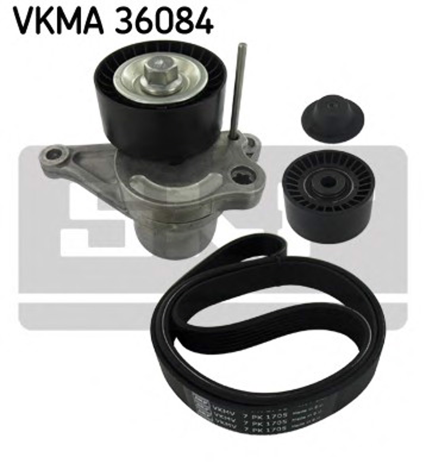 Комплект ручейковых ремней SKF VKMA36084