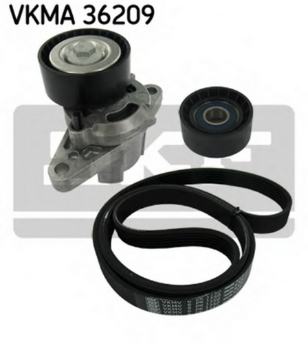 Комплект ручейковых ремней SKF VKMA36209