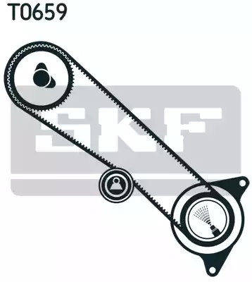 Комплект грм SKF VKMA91711