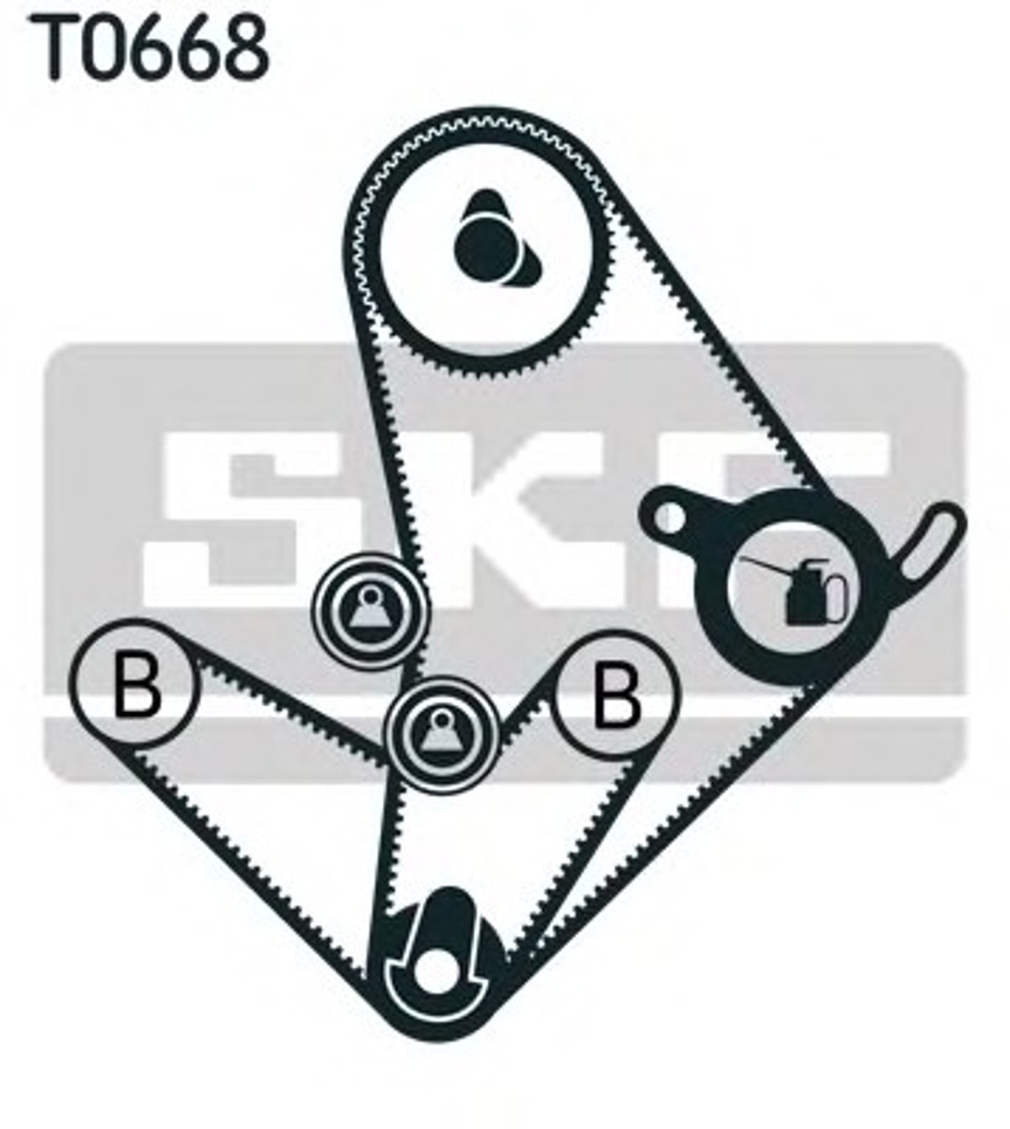 Комплект грм SKF VKMA95010