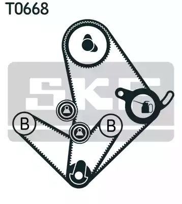 Комплект грм SKF VKMA95014