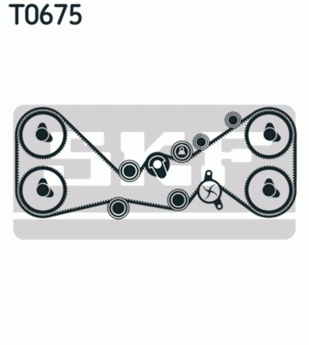 Комплект грм SKF VKMA98115