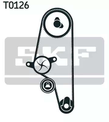 Комплект грм с водяным насосом SKF VKMC01106-2