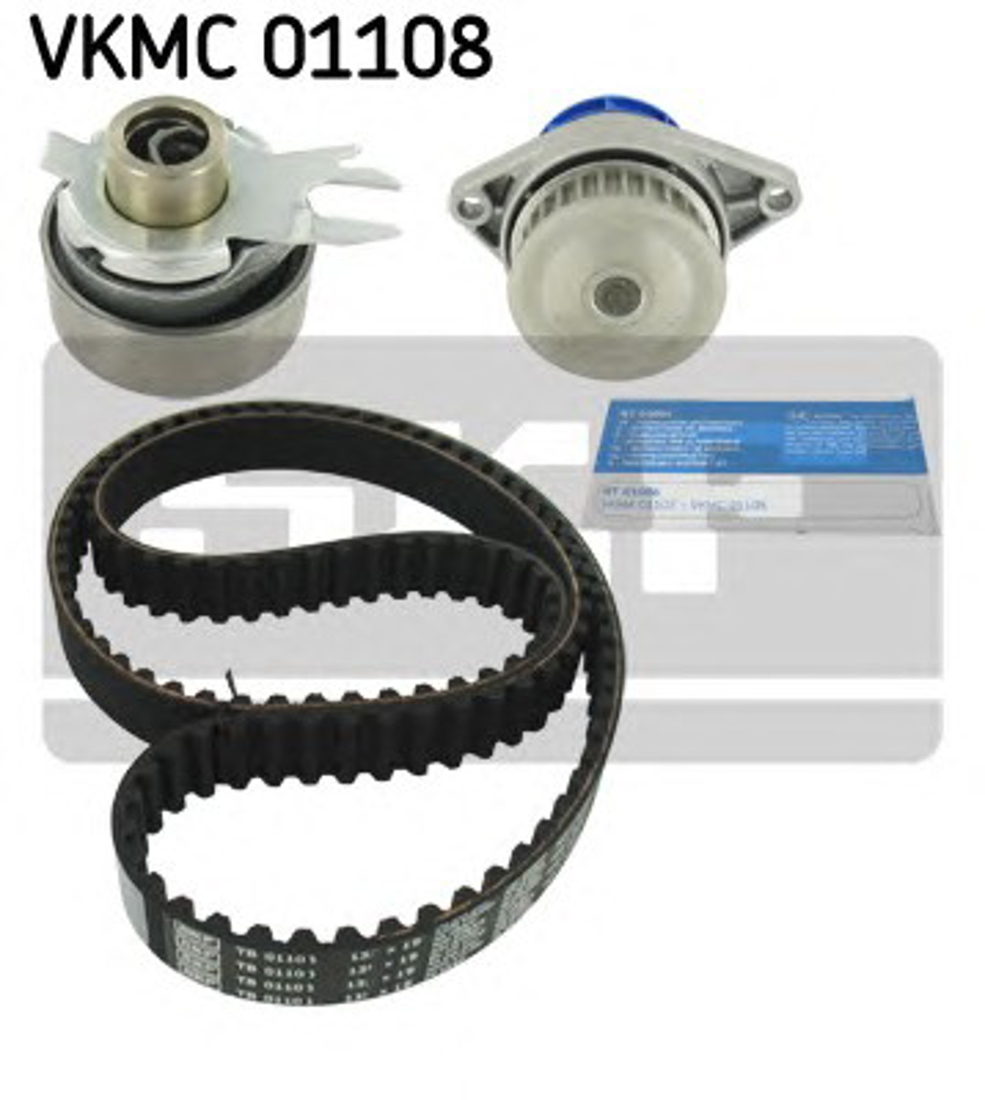 Комплект грм с водяным насосом SKF VKMC01108