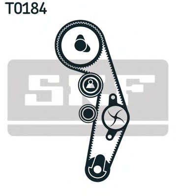 Водяной насос + комплект зубчатого ремня SKF VKMC01943
