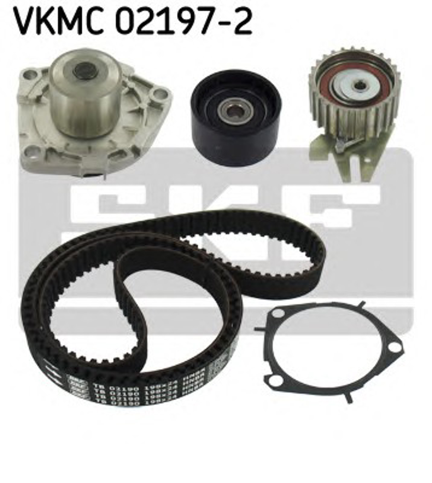 Комплект грм с водяным насосом SKF VKMC02197-2