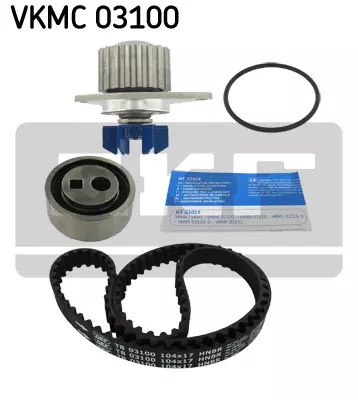 Комплект грм с водяным насосом SKF VKMC03100