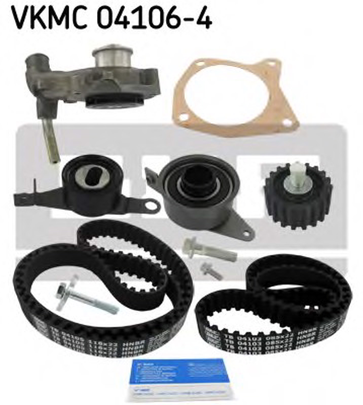 Комплект грм (с помпой) SKF VKMC04106-4