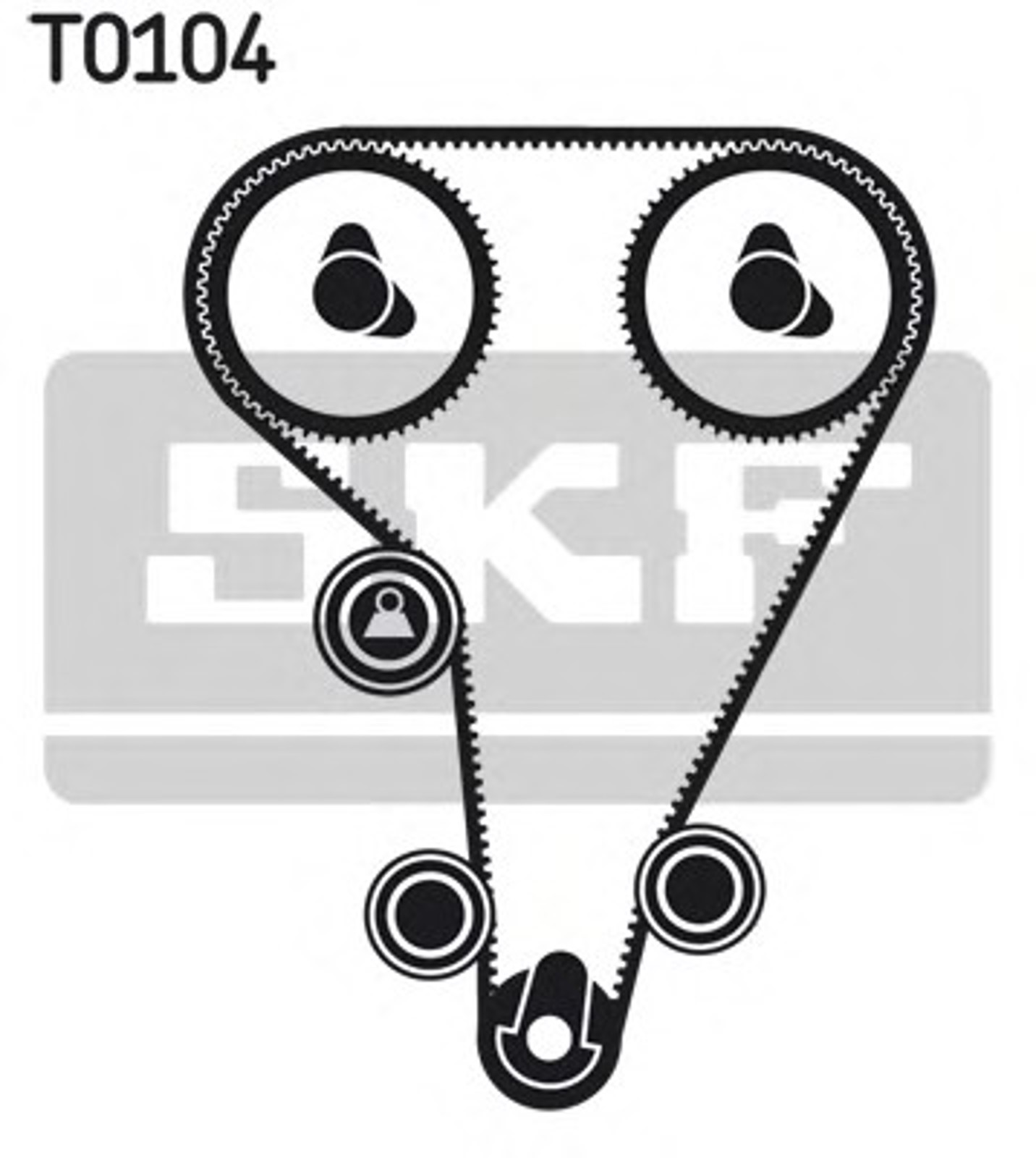 Комплект грм с водяным насосом SKF VKMC04212