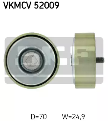 Ролик приводного ремня SKF VKMCV52009